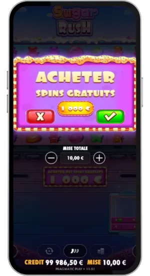 Acheter des tours gratuits